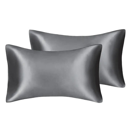 SKYNIGHT Pillow Case 75D Satin-Like Fabric (One Pair)