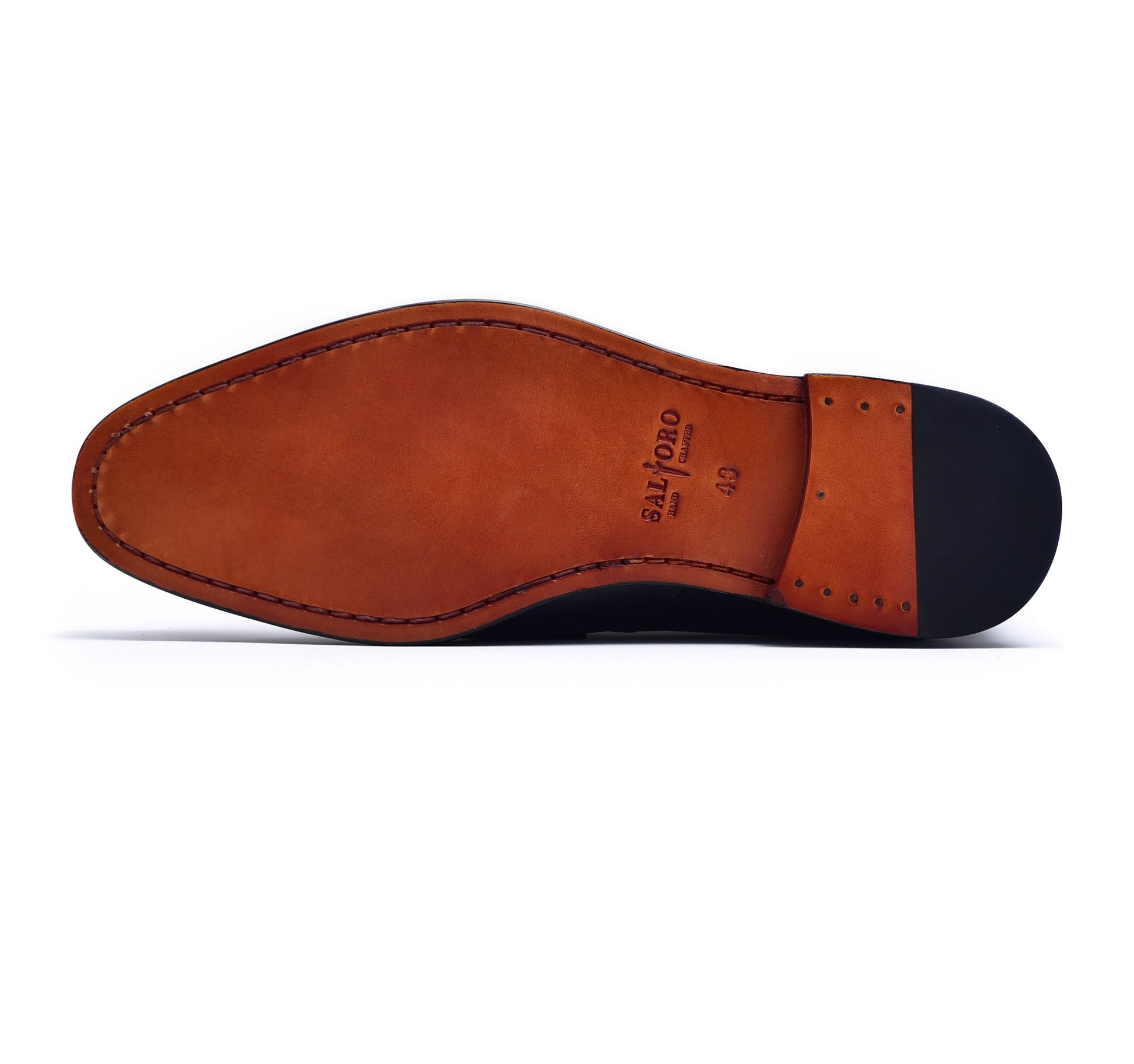 Carrera - Black Leather Slip-On Penny Loafers-2