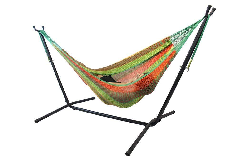 Double Mayan Hammock with Universal Stand - Part of the Collective Marketplace Collection-4