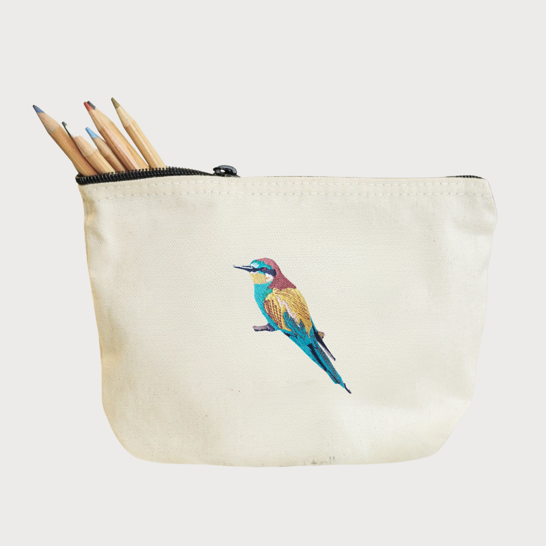 Make Up Pouch- Bee Eater-4