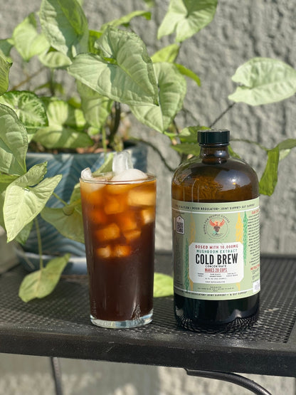 Happy Mushroom Cold Brew & Thai Chai Concentrate-3