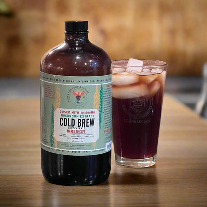 Happy Mushroom concentrated Cold Brew coffee-3