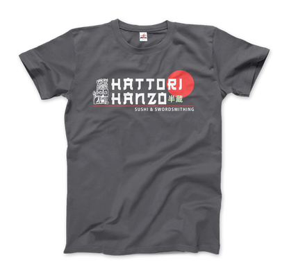 Hattori Hanzo, Sushi and Swordsmithing from Kill Bill T-Shirt-5