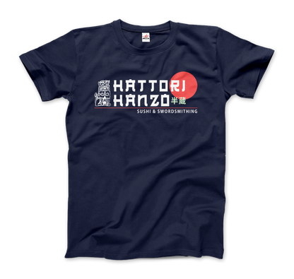 Hattori Hanzo, Sushi and Swordsmithing from Kill Bill T-Shirt-6