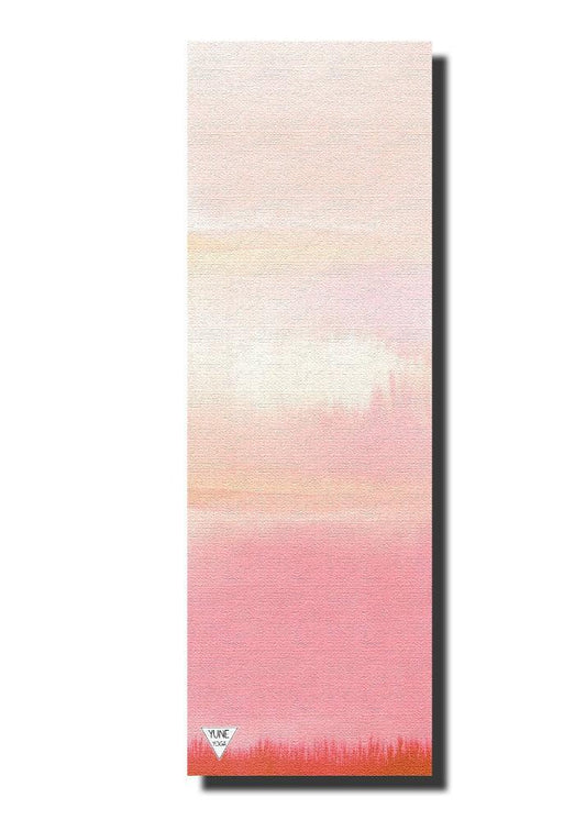 Hecate Yoga Mat – 6 mm Extra Thick, Non-Slip Eco-Friendly PER with Soft Pink Ombré UV-Printed Design | Yune Yoga-0