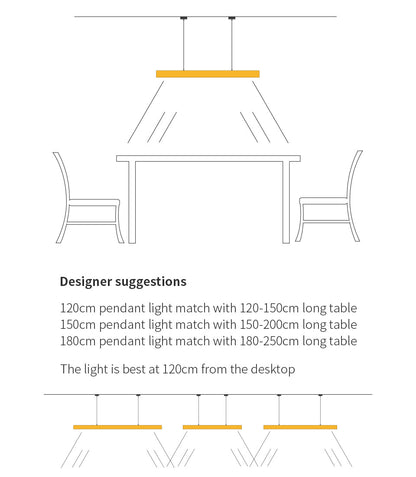 High-Powered Hanging Wooden Beam Pendant Light-2