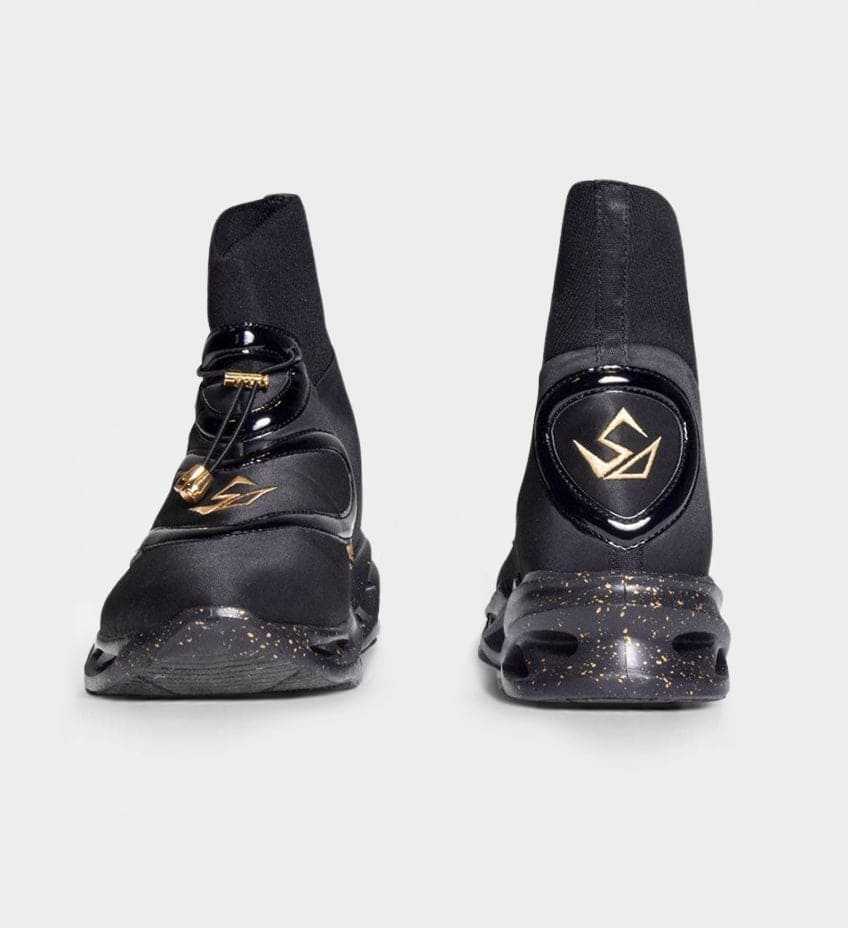 Final Vault – Luxe Cushioned Men's High Tops Blackouts (Retired Collectible)-1