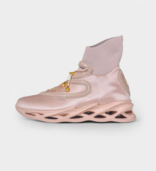 Final Vault – Luxe Cushioned Youth High Tops Sand (Retired Collectible)-0