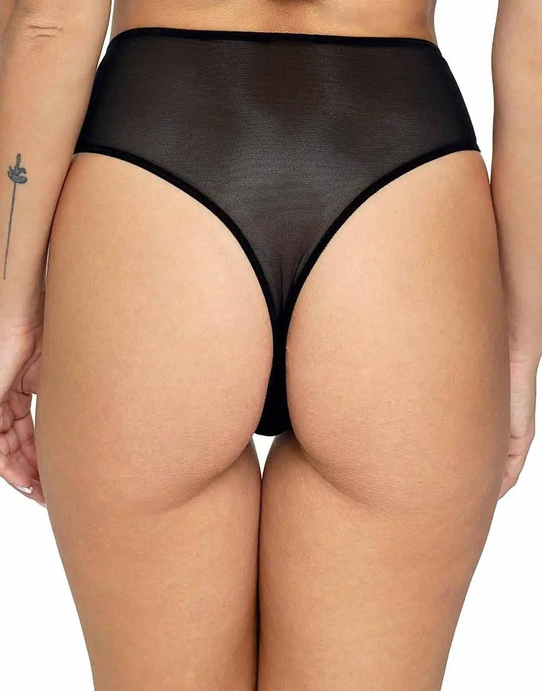 High Waisted High-Rise Thong, Alnair-2