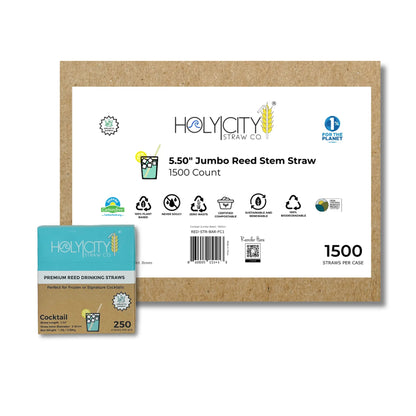 5.5" Jumbo Reed Straws-5