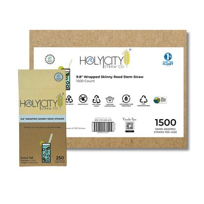9.8" Wrapped Skinny Reed Straws-5