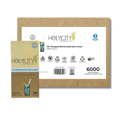 9.8" Wrapped Skinny Reed Straws-6