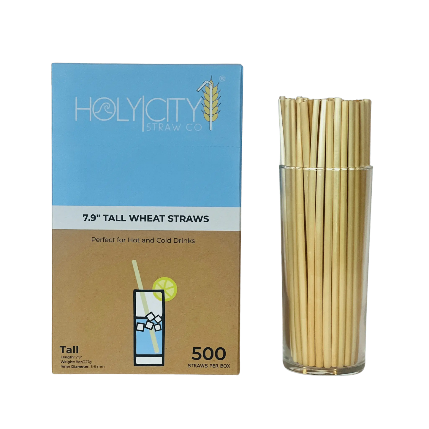 7.9" Tall Wheat Straws-6