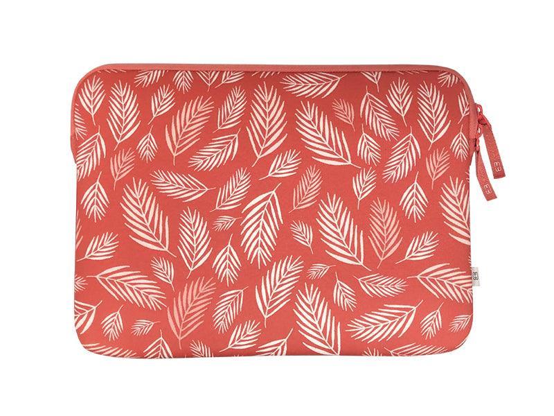 Housse pour PC 13" - Pattern ²Life Botanic Rouge-0