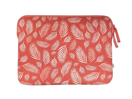 Housse pour PC 13" - Pattern ²Life Botanic Rouge-0
