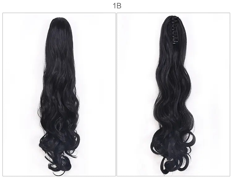 European Style Synthetic Curly Ponytail Wig