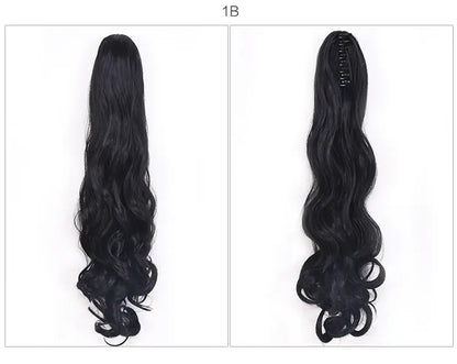 European Style Synthetic Curly Ponytail Wig