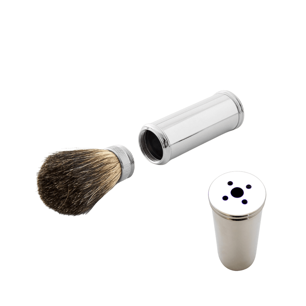 CR21 Travel Shave Brush - 3 piece-3