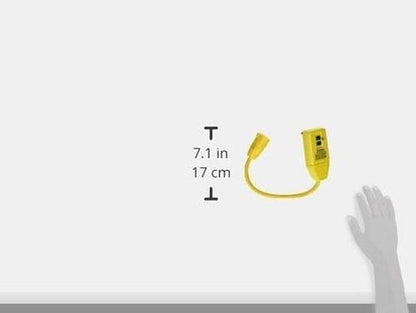 Hubbell GFP1C GFCI Plug, 15 amp, 120V, 1' Cord-1