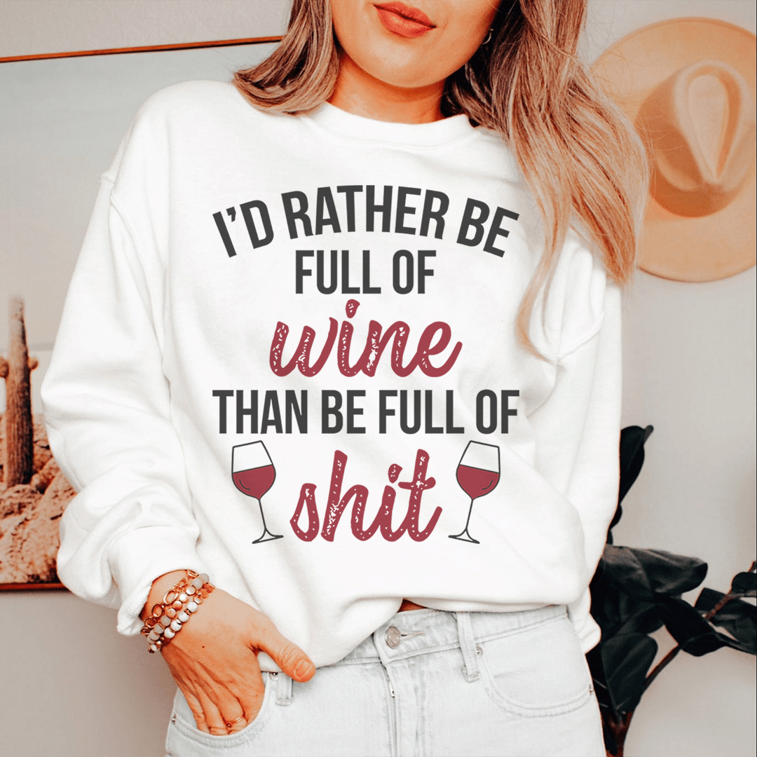 I'd Rather Be Full Of Wine-2