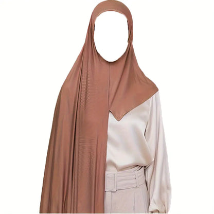 Silk Cotton Sweat Fabric Headscarf - Malaysia Fashion Scarf