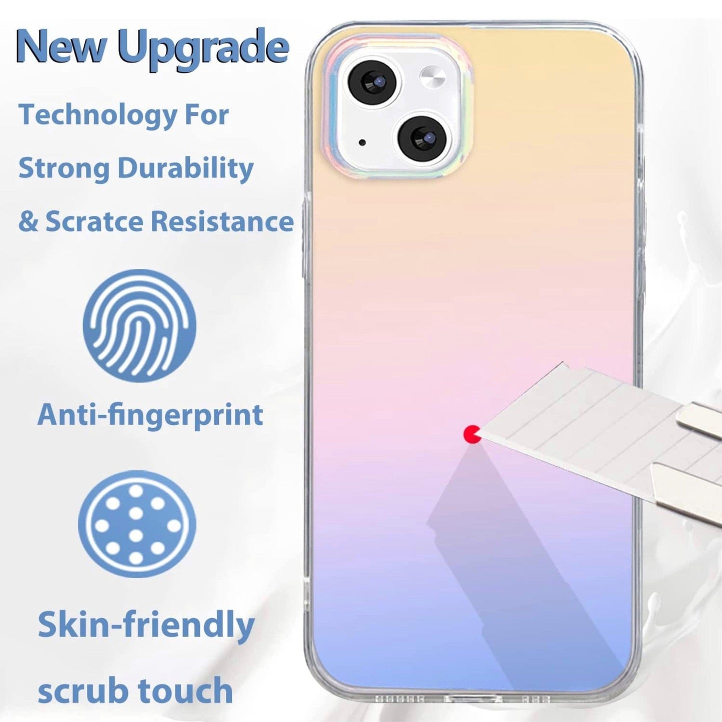 iPhone 14 Anacotte Frosted Laser Glitter Bling iPhone case-2