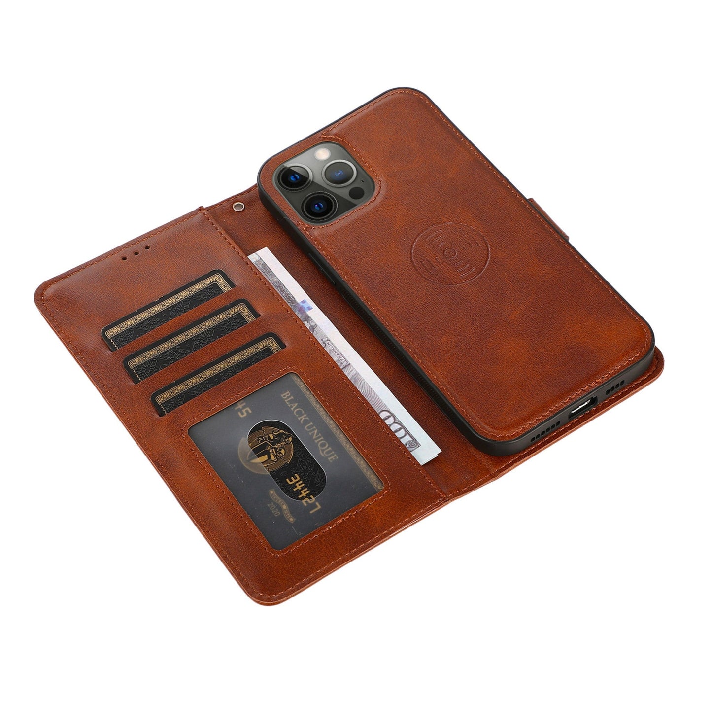 iPhone 14 Anacotte leather phone case magsafe model-1