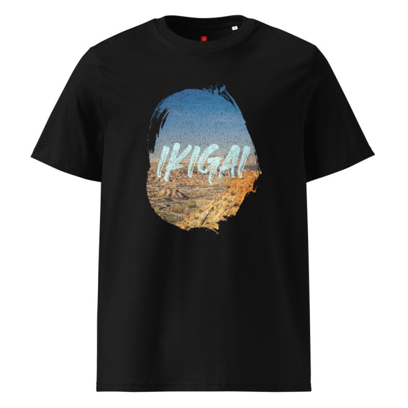 Ikigai Desert Horizon - Organic Cotton T-Shirt – Japanese Purpose Design-0