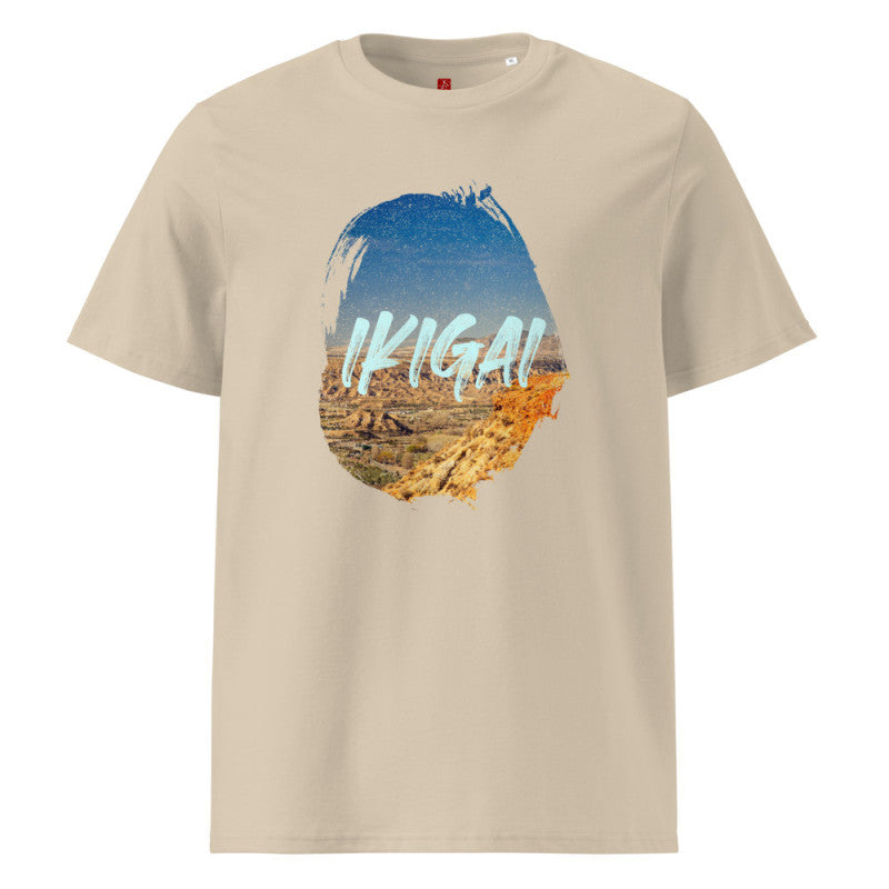 Ikigai Desert Horizon - Organic Cotton T-Shirt – Japanese Purpose Design-2