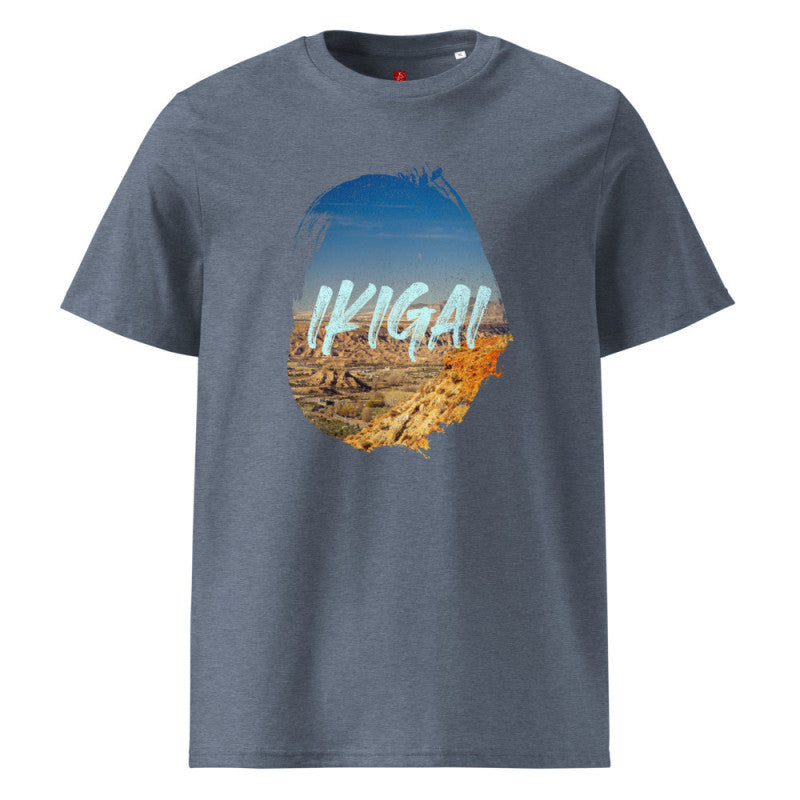 Ikigai Desert Horizon - Organic Cotton T-Shirt – Japanese Purpose Design-1