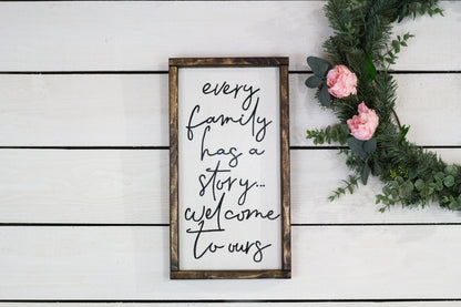 every family has a story welcome to ours-0