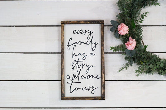 every family has a story welcome to ours-0