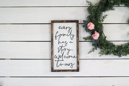 every family has a story welcome to ours-2