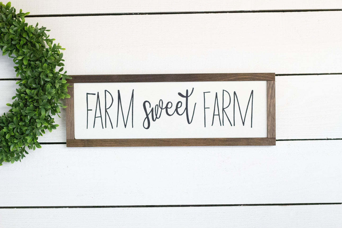 farm sweet farm home wood sign-0