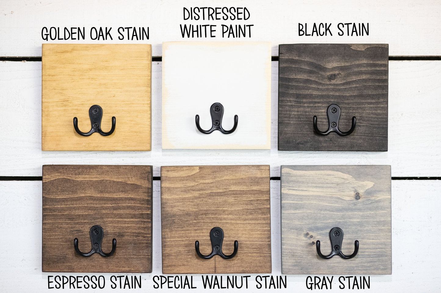 Easy Install Wall Mounted Entryway Organizer, Solid Wood Mail and Key Holder with Shelf-2