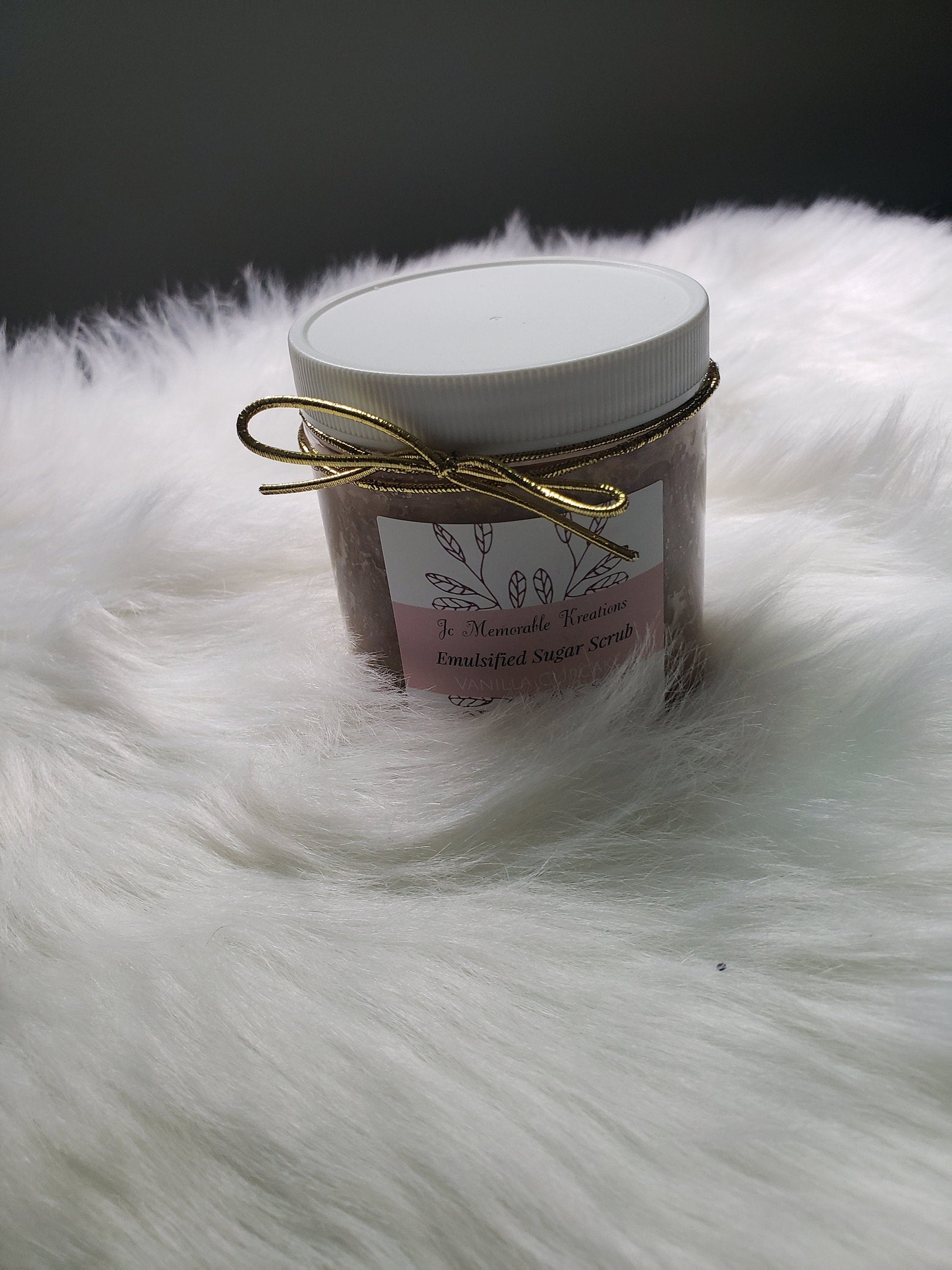 Emulsified Vanilla Cupcake Sugar Scrub-0