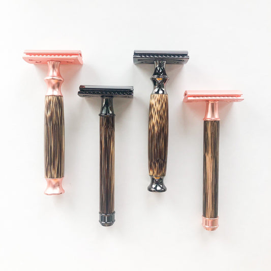 Bamboo Safety Razor - Plastic Free Zero Waste & Sustainable Shaving-0
