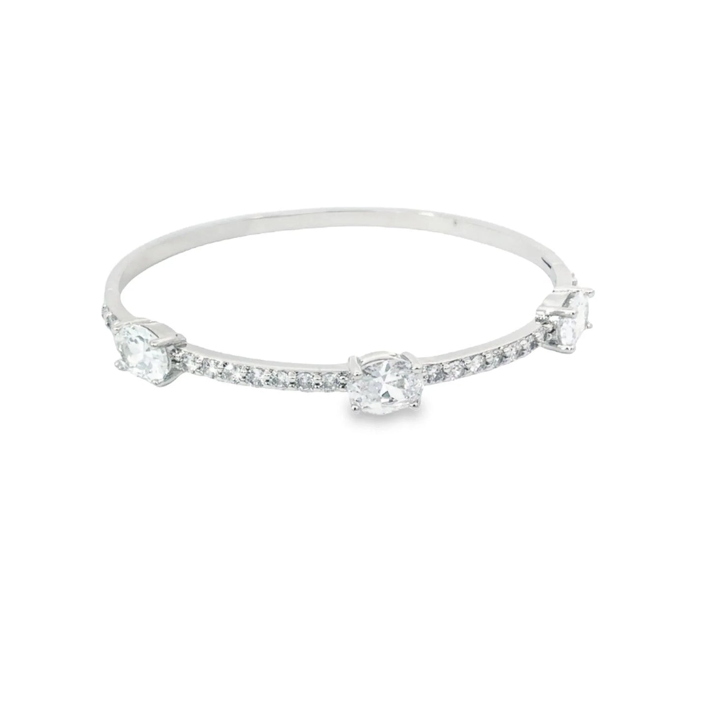 Clear Stone Bangle (B103)-2
