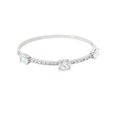 Clear Stone Bangle (B103)-2