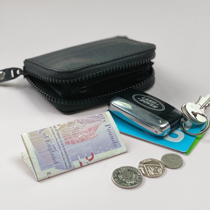 Harper Small Zip Around Vegan Wallet-3