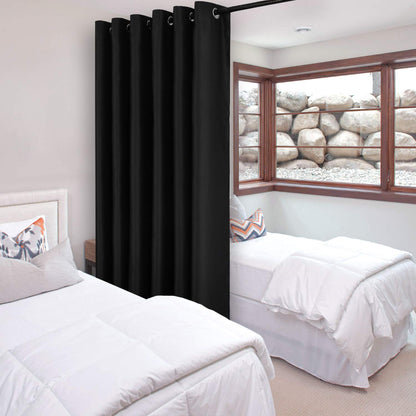 DWCN Room Divider Blackout Curtain, 1 Grommet Curtain Panel-7