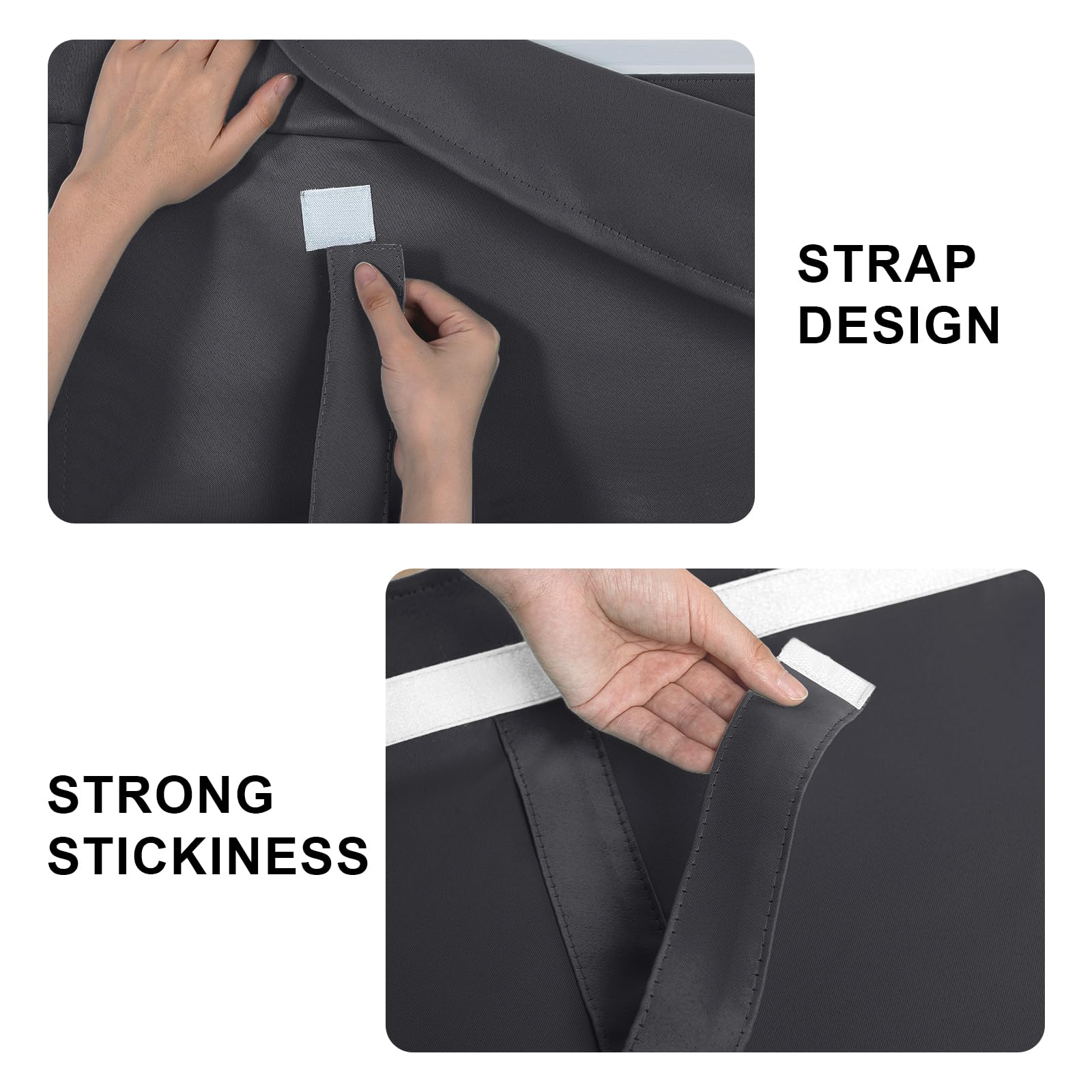 DWCN French Door Curtains, Set of 1 Panel-3