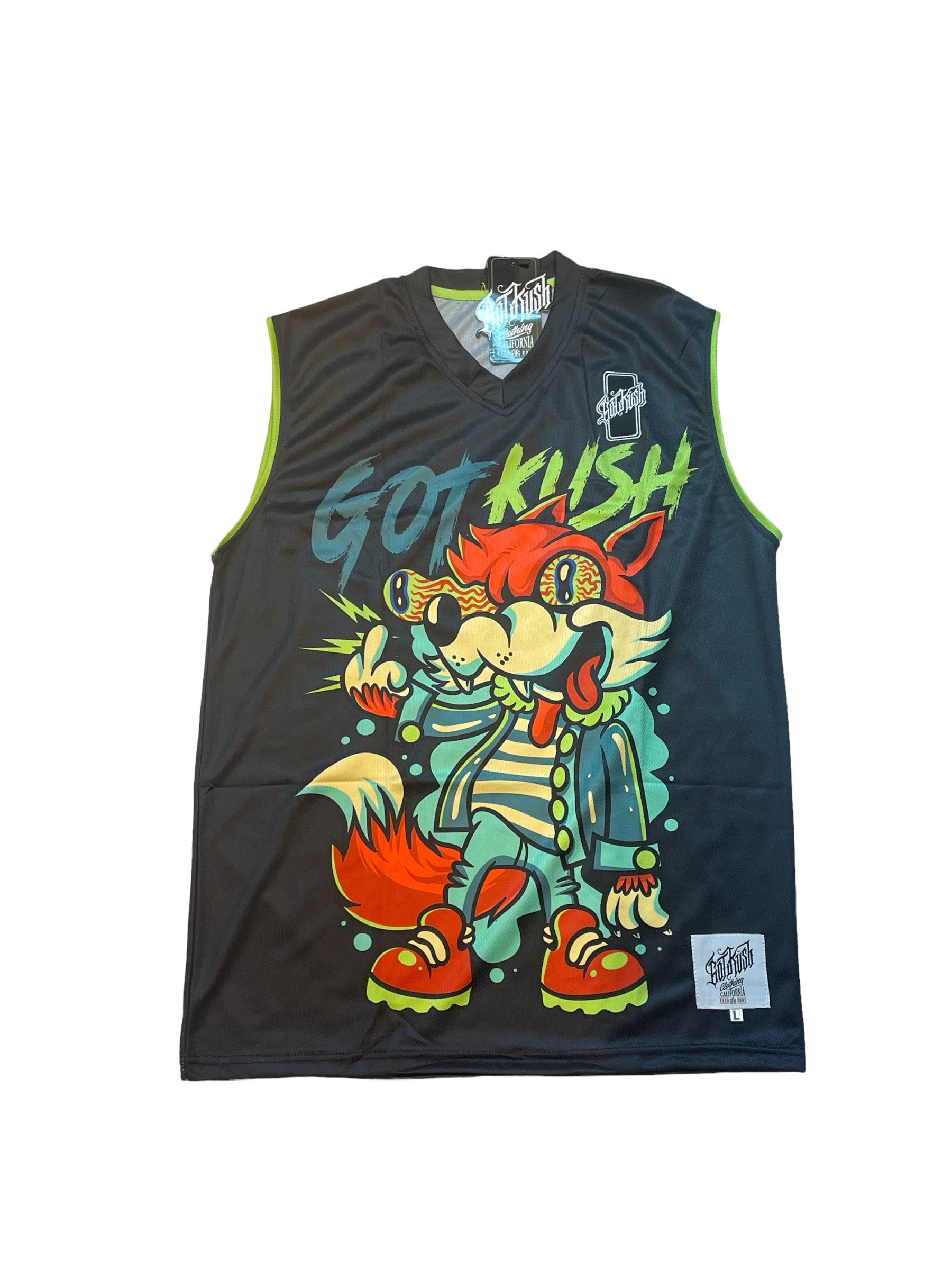 High As Fox Basketball Jersey-0