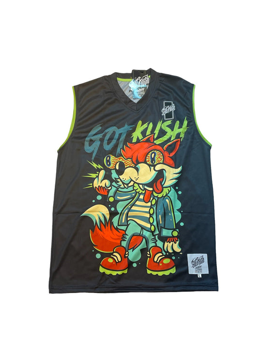 High As Fox Basketball Jersey-0