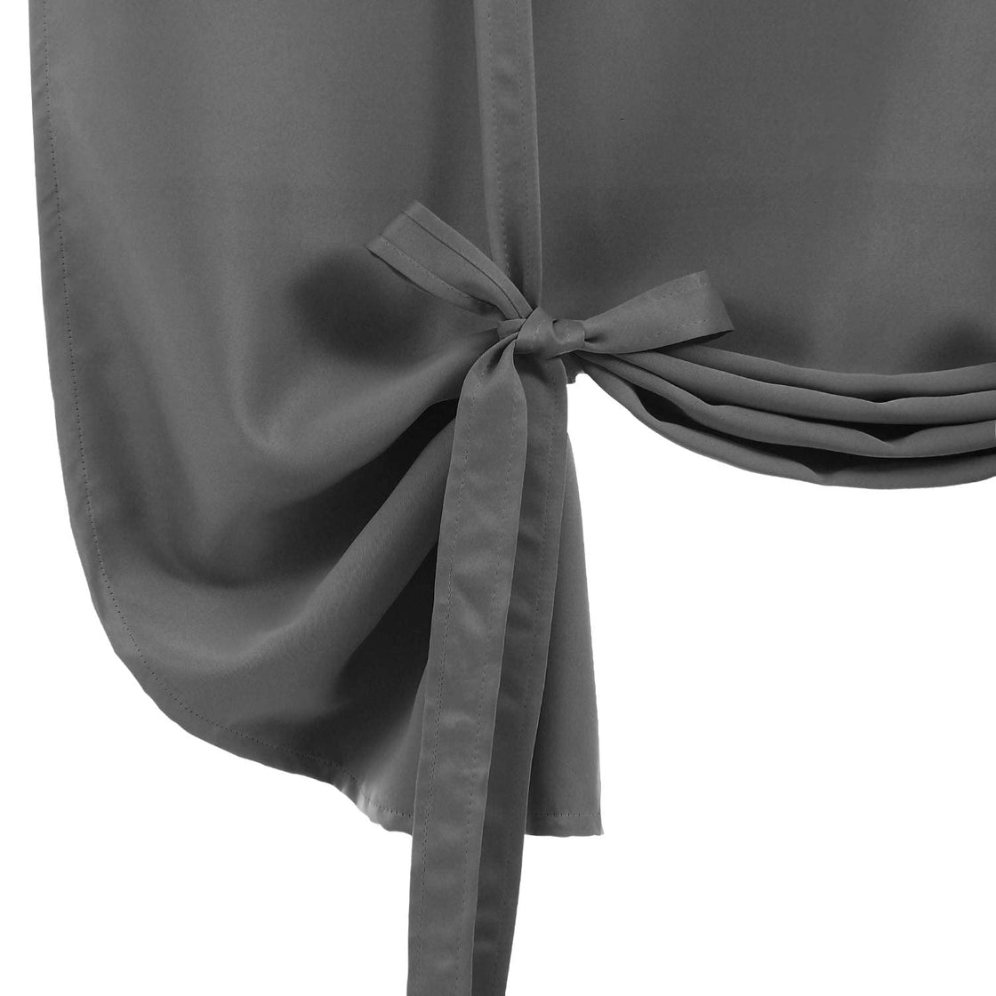 DWCN Tie Up Blackout Curtains for Kitchen-4