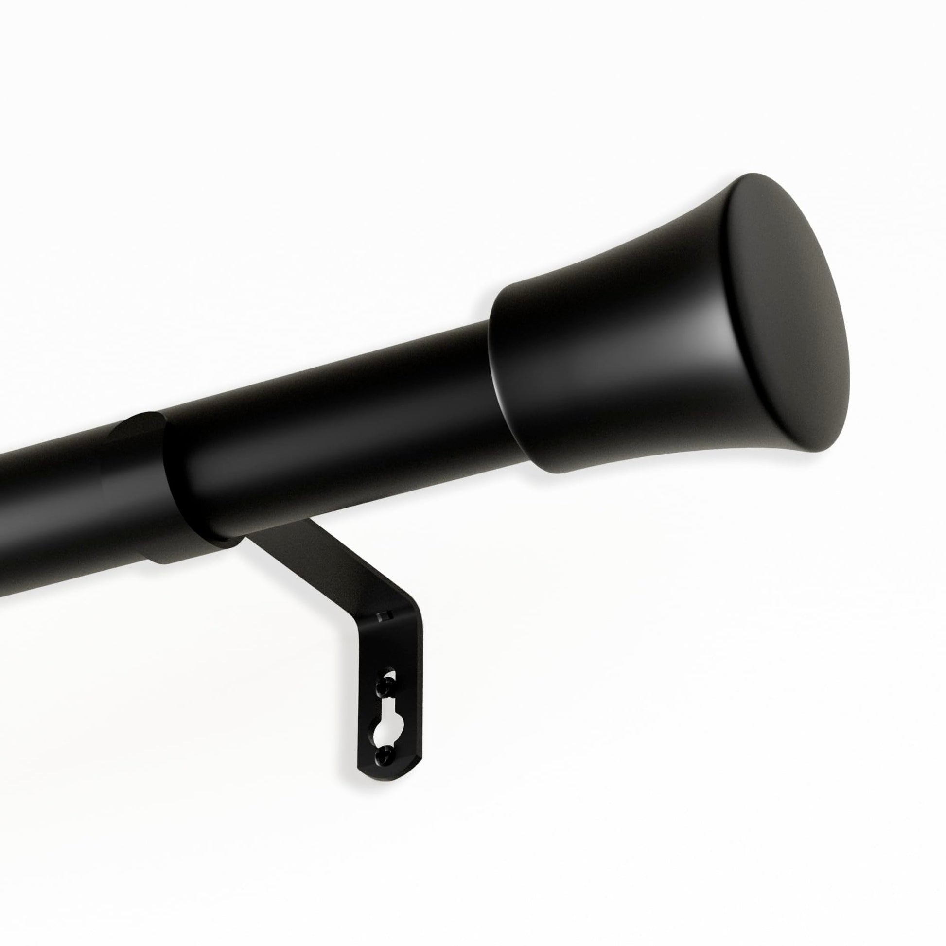 DWCN Heavy Duty Adjustable Curtain Rods-5