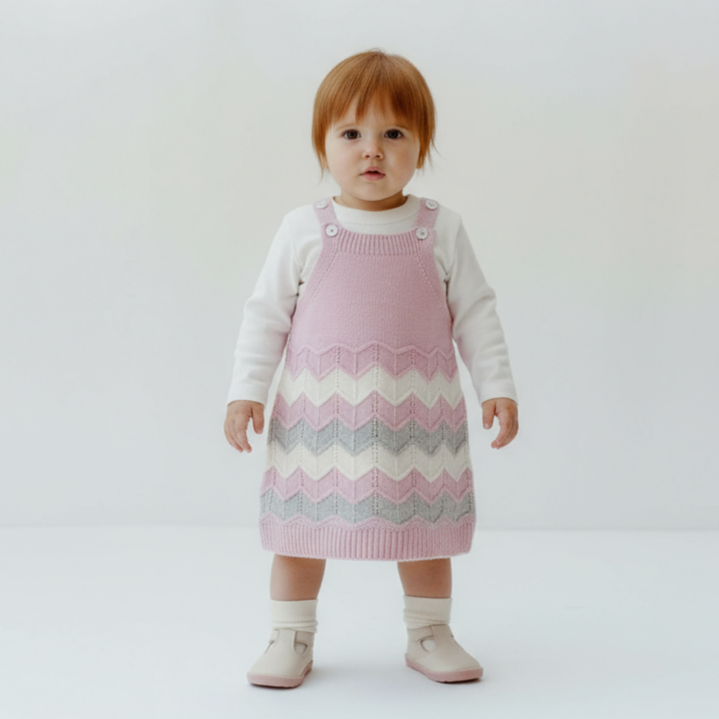 Knitted Princess Overall Set-0