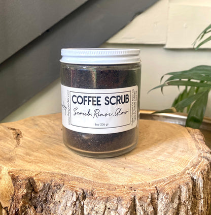 Exfoliating Coffee Polish – Energizing Natural Body & Face Scrub (8oz)-4