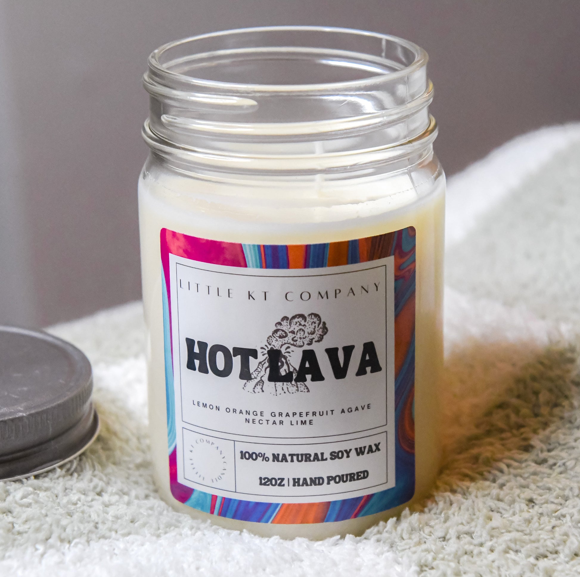 Hot Lava Candle – Best-Selling Citrus Agave Scent-4