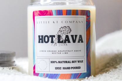 Hot Lava Candle – Best-Selling Citrus Agave Scent-2